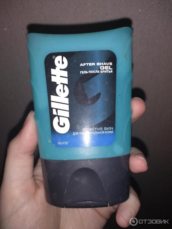 Гель после бритья Gillette Sensitive Skin фото