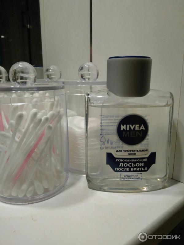 Успокаивающий лосьон после бритья для чувствительной кожи Nivea фото