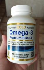 БАД California GOLD Nutrition Omega-3 Premium Fish Oil фото