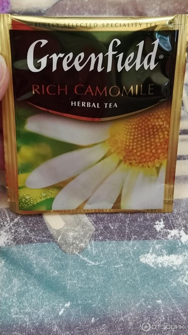 Чай Greenfield Rich Camomile фото