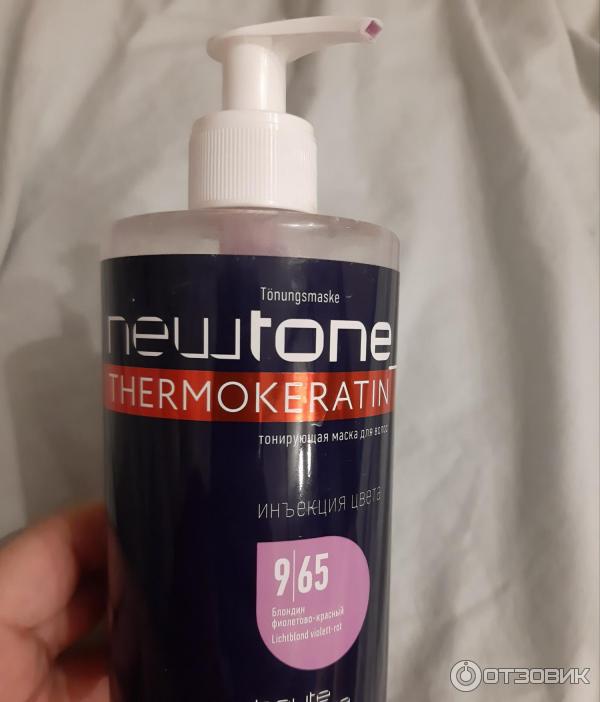 Тонирующая маска для волос Estel NewTone Thermokeratin фото