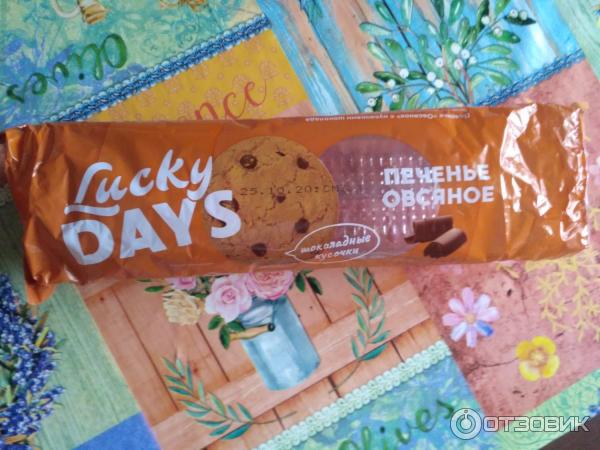 Печенье овсяное Lucky Days фото