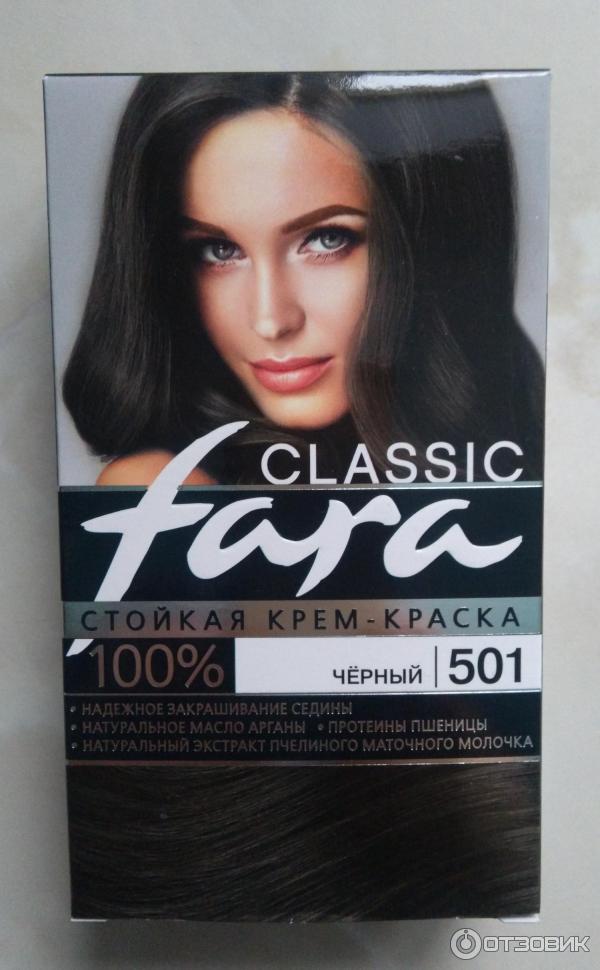 Стойкая крем-краска Fara classic фото