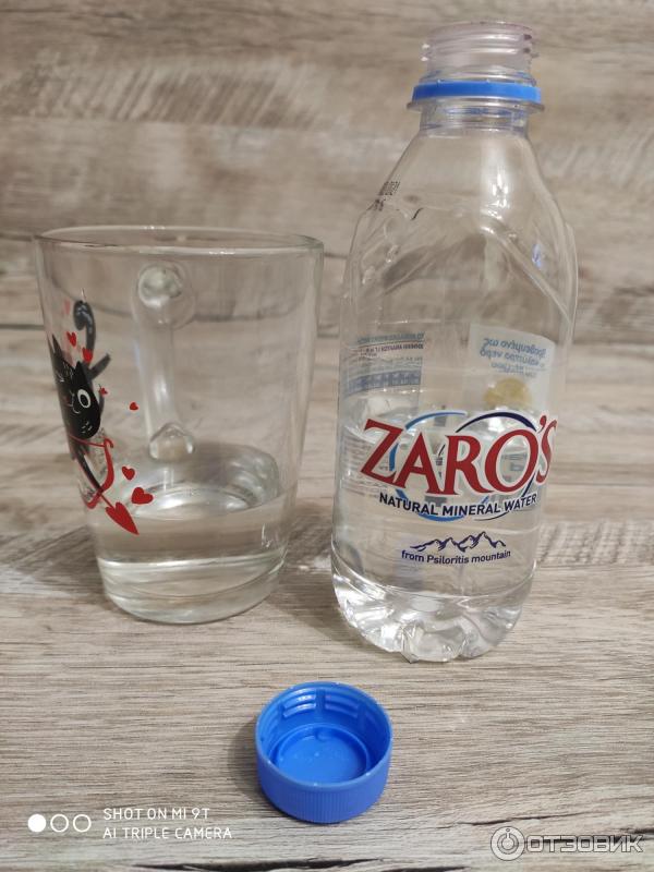 Греческая натуральная минеральная вода Zaro's фото