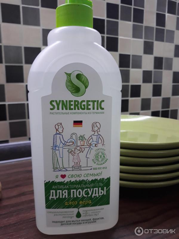 Средство для мытья посуды Synergetic фото