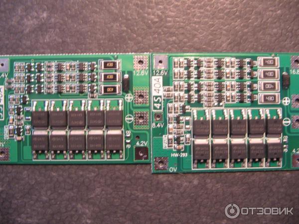 Плата защиты bms 4s