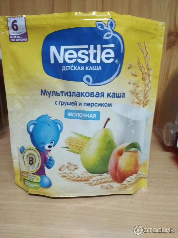 Каша Nestle молочная фото