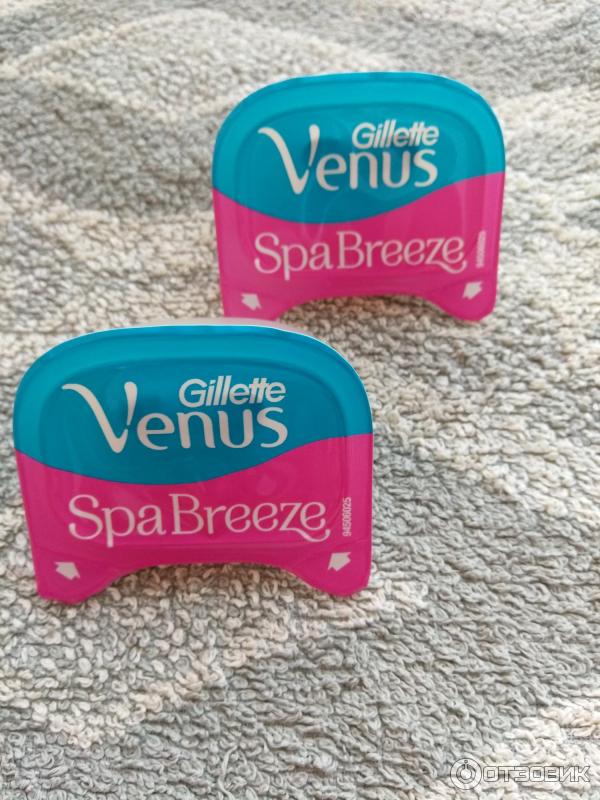 Сменные кассеты для бритья Gillette Venus SPA Breeze фото