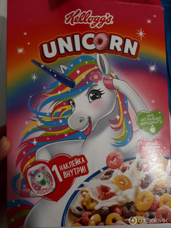 Готовые завтраки Kellogg’s Unicorn фото