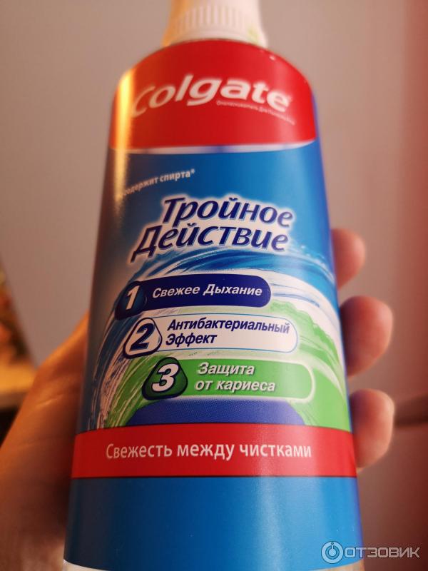 Ополаскиватель для полости рта Colgate Тройное действие фото