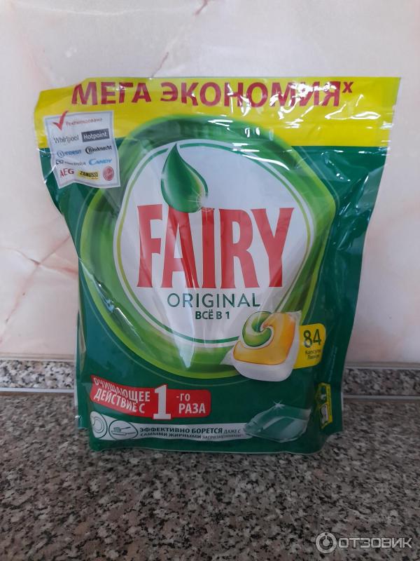 Капсулы для посудомоечной машины Fairy All in 1 фото