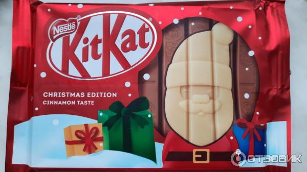 Шоколад KitKat Christmas Edition Cinnamon Taste 108г фото