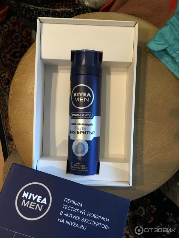 Гель для бритья Nivea for men увлажняющий фото