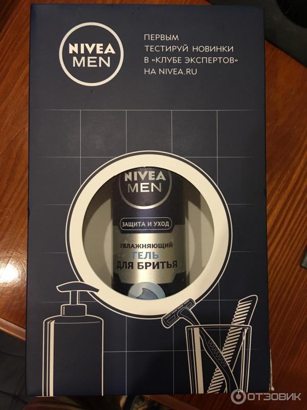 Гель для бритья Nivea for men увлажняющий фото