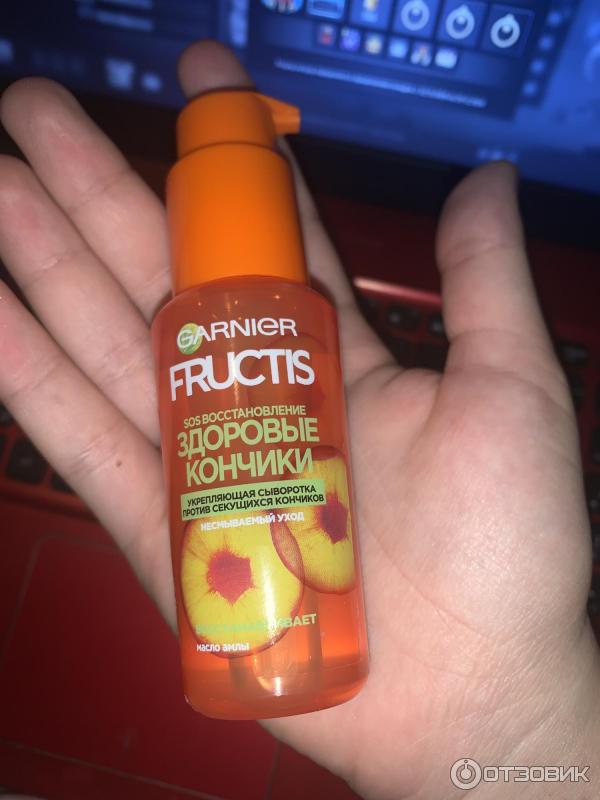 Укрепляющая сыворотка против секущихся кончиков Garnier Fructis фото