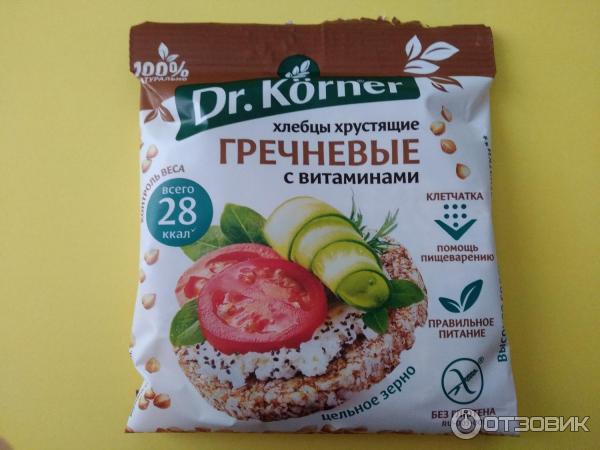 Хлебцы Dr. Korner Гречневые фото