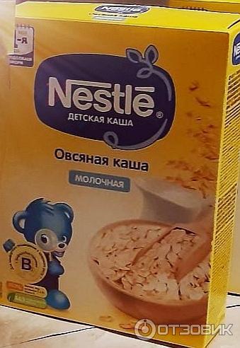 Каша молочная Nestle Овсяная фото