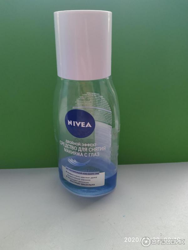 Средство для удаления макияжа с глаз Nivea Двойной эффект фото