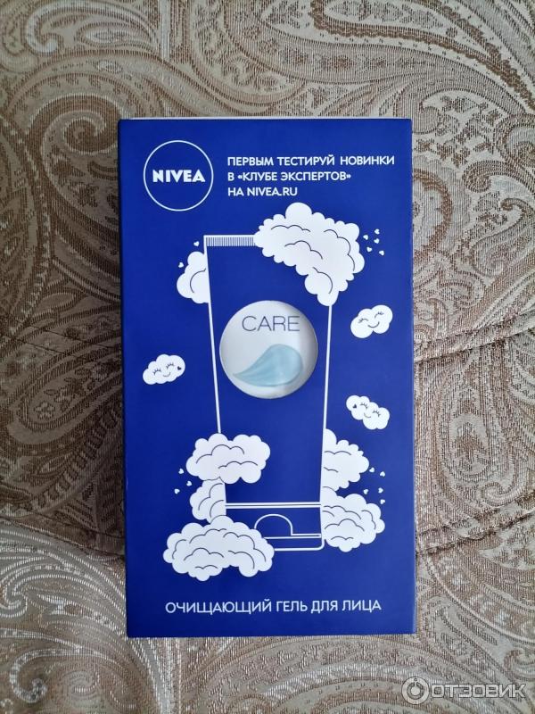 Очищающий гель для лица Nivea Care с витамином Е фото