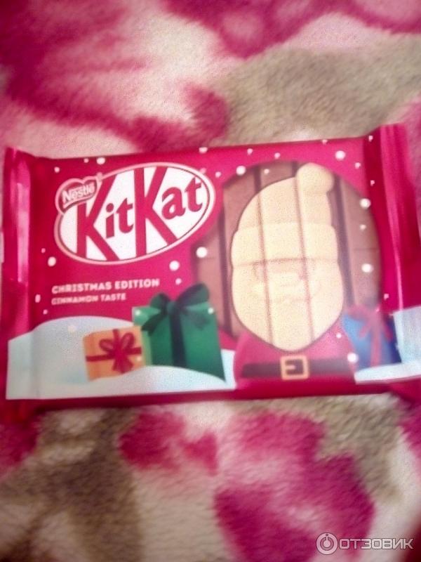 Шоколад KitKat Christmas Edition Cinnamon Taste 108г фото