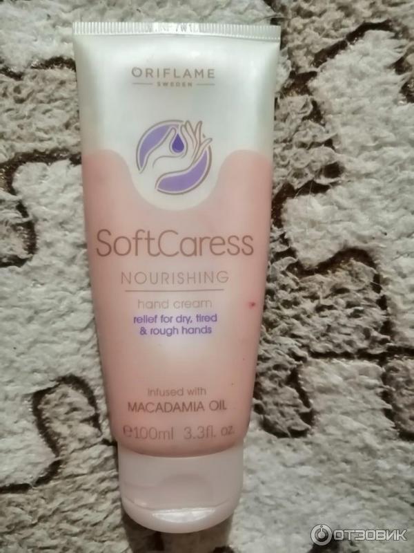 Крем для рук Oriflame SoftCaress Nourishing hand cream фото