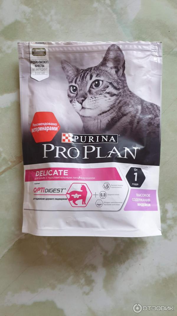 Сухой корм для кошек Purina Pro Plan Delicate фото